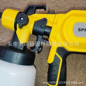 Pistola de Pulverización Eléctrica con Batería de Litio, Vaso de 13 oz, Ancho de Patrón de 180 mm, Motor sin Escobillas de Grado Profesional - Product Image 5