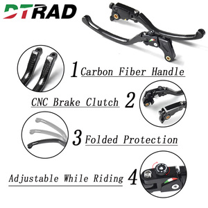 สำหรับ <span class=keywords><strong>CBR600RR</strong></span> CBR1000RR/ <span class=keywords><strong>SP</strong></span>/ SP2 / RR-R 2007-2025 รถจักรยานยนต์ CNC อลูมิเนียม คันเบรกแบบพับได้ คันคลัตช์ปรับระดับได้ คันเร่งซ้าย - Product Image 2