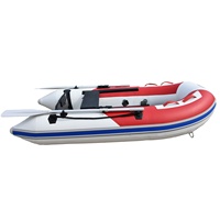 Bateau en aluminium gonflable de qualité supérieure avec ventre de bateau de radeau certifié CE bateau de pêche gonflable de Chine