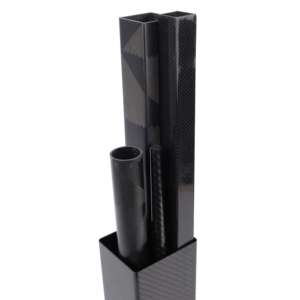 Tubos de Fieltro de Carbono Negro Mate 3K de 5mm de Grosor, Surtido Multitamaño para Soportes Industriales, Estructuras de Drones y Proyectos DIY - Product Image 6