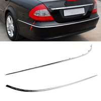 Pour Mercedes-Benz Classe E 2006-2008 AMG W211 Bande de garniture électro-plaquée pour pare-chocs arrière 2118852721 2118852821