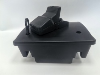 Piège à Rongeurs Intérieur Extérieur Personnalisable et Réutilisable, Grande Boîte à Appâts pour Souris et Rats avec Couvercle de Sécurité
