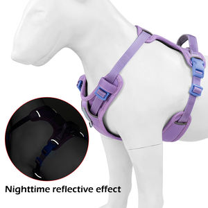 <span class=keywords><strong>Harness</strong></span> Anjing Desain Khusus Bahan Nylon Lembut dengan Penutup Gesper Gaya Fashion untuk Latihan dan Jalan-jalan Anjing - Product Image 6