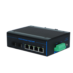 Commutateur Ethernet industriel de gestion WEB, 2 ports SFP avec 4 ports RJ45, rail DIN 35, commutateur réseau géré L2 Gigabit - Product Image 6