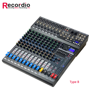 GAX-EF12 Mixer Audio Video Professionale, Console di Mixaggio Digitale a 8 Canali con Alimentazione Phantom 48V - Product Image 2