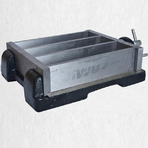 Cube en acier à trois compartiments pour moules d'essai de béton, ciment, laboratoire civil, mortier, <span class=keywords><strong>instrument</strong></span> de coulée, dispositif avec garantie d'un an - Product Image 3