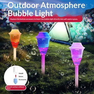 Máquina de Burbujas Automática con Luces y Música, Altura Ajustable, Torre de Burbujas Recargable para Niños y Adultos - Product Image 3