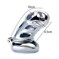 FRRK vente en gros de cage de chasteté en métal Cobra de taille longue pour l'exercice du pénis cage de retenue de bondage jouets sexuels pour hommes
