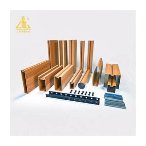 Bande de plafond en aluminium de conception de bois perforé pour la ventilation et la dissipation thermique - Product Image 3