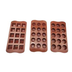 <b>Silicone</b> Multi-Shape Chocolate Making Reusable and Heat Resistant <b>Baking</b> Mold - Product Image 5