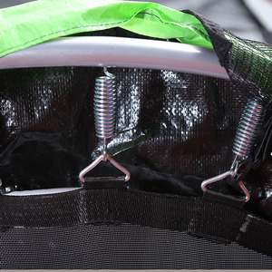 2025 <span class=keywords><strong>Trampoline</strong></span> de lit de saut pour enfants en plein air de haute qualité <span class=keywords><strong>avec</strong></span> <span class=keywords><strong>filet</strong></span> de sécurité intérieur matériau en acier doux en gros - Product Image 4