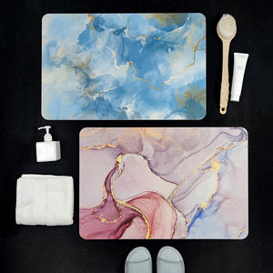 Alfombra de Baño Rectangular Howhom de Tierra de Diatomeas, Absorbente, Antideslizante, de Secado Rápido, con Diseño Moderno para Baño - Product Image 4