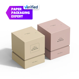 Caja Rígida Cuadrada Personalizable con Logotipo en Relieve para Empaque de Cosméticos, Papel de Arte, Maqueta OEM - Product Image 3