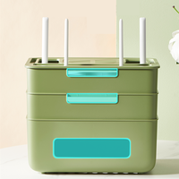 Boîte de rangement multi-niveaux en PET au design moderne Xingyou, routeur sans fil WIFI, rangement organisé des câbles, bureau, salon, capacité de 5 kg
