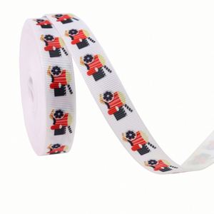 Ruban gros-grain de haute qualité, motif popcorn et cinéma, 1,6 cm x 10 yards, idéal pour les soirées cinéma, l'emballage cadeau et la décoration de fêtes - Product Image 4