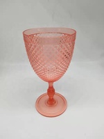 Gobelets à vin en plastique incassables sans BPA tasses à thé et soucoupes réutilisables pour les mariages et les pique-niques