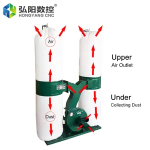 HYCNC Dust Collector Dust Extraction Vacuum Industrial Dust Collecer