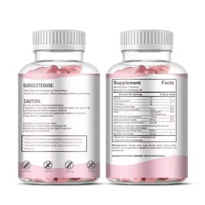 OEM & ODM 60 Unidades de Gomas para Aumento de Glúteos, Suplementos para Firmar e Levantar o Bumbum Sem Cirurgia, Para Todos, Exceto Mulheres Grávidas - Product Image 4