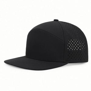 Gorra Trucker Deportiva Unisex de Alta Calidad con Logotipo Personalizado, Protección Contra el Agua, Perforada con Láser, 7 Paneles, Visera Plana, Impermeable, Estilo Béisbol - Product Image 2