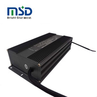 Catu Daya Luar Ruangan Tegangan Konstan HP 220-240V AC Input 600W 12.5A Output Tunggal Bersertifikasi ROHS ETL Tahan Air untuk LED