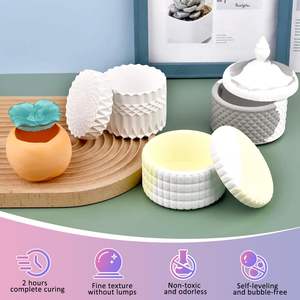 OSBANG Eco Poudre de coulée de résine 1kg Poudre de coulée de plâtre durcie rapide pour débutant Facile à démouler Home <span class=keywords><strong>Detor</strong></span> DIY Starter Crafts - Product Image 2