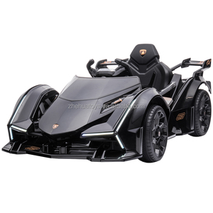 Voiture électrique pour enfants <span class=keywords><strong>Lamborghini</strong></span> V12 sous licence 2021, nouvelle voiture jouet, 12v - Product Image 2