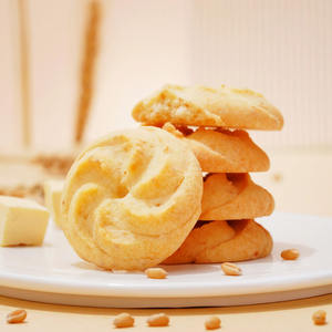 Biscuits <span class=keywords><strong>d</strong></span>'<span class=keywords><strong>orge</strong></span> au beurre 90g en gros <span class=keywords><strong>d</strong></span>'usine et biscuits croustillants à la crème sucrée dans un emballage en sac - Product Image 2