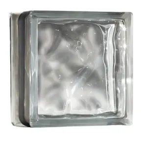 High quality frosted decorative fireproof glass block for architectural decoration