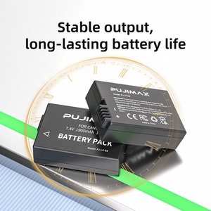 Pujimax LP-E8 7.4V 1900mAh แบตเตอรี่แบบชาร์จไฟได้สำหรับ <span class=keywords><strong>Canon</strong></span> <span class=keywords><strong>EOS</strong></span> 550D 600D 650D 700D กบฏ T2i T3i T4i T5i จูบ <span class=keywords><strong>X4</strong></span> X5 X7i X6 - Product Image 4