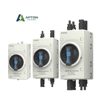 Interrupteur PV étanche IP66, solaire DC 1000V 32A 40A 4P, interrupteur d'isolement avec connecteur solaire, modèle UKP-40 50Hz