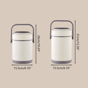 304 Stainless Steel <b>Insulated</b> <b>Lunch</b> <b>Box</b> with PP Lid Foldable Design Eco-Friendly 0-1L Capacity for Students White-collar Workers - Product Image 6