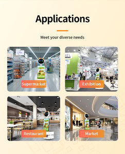 La livraison sans pilote <span class=keywords><strong>autonome</strong></span> efficace aide les infirmières robot de service de livraison de nourriture pour le restaurant de supermarché - Product Image 6