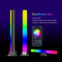 Éclairage d'ambiance de jeu à LED intelligent DC5V Port USB Rhythm Dynamic RGB Desktop LED Bar Light