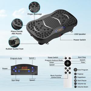 Plataforma <span class=keywords><strong>Vibratoria</strong></span> Vertical de Alta Calidad, Ecológica, para Ejercicios en Casa, Masaje, Moldeamiento Corporal, Pérdida de Grasa Abdominal - Product Image 5