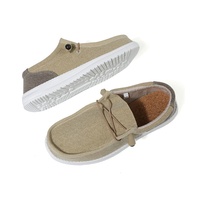 Automne à la mode décontracté toile mocassins pour hommes et femmes transfrontalier populaire sans lacet commerce extérieur chaussures de course