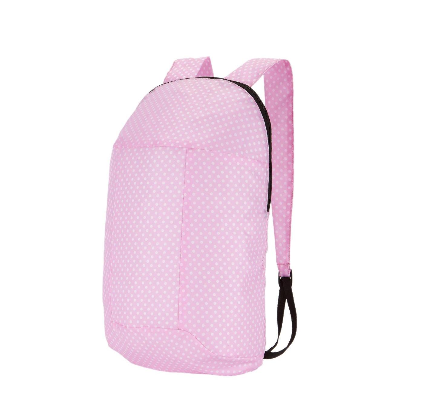 polka dot backpack