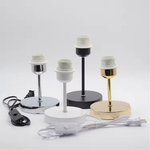 <span class=keywords><strong>Portalampada</strong></span> E26/E27 Nero/Bianco per Lampada da <span class=keywords><strong>Tavolo</strong></span>, Lampada da Terra, Illuminazione Decorativa per Comodino, Accessori per Hotel/Camera da Letto/Sala Lettura - Product Image 2