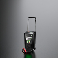 Chargeur de batterie de voiture portable entièrement automatique contrôlé par microprocesseur 12V/24V à brancher, entrée 110V universelle pour batteries au plomb
