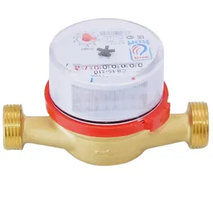 2024 Latest Best Selling Brass OEM Customized High Precision Single Jet High Water Meter