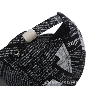 Giornale Vintage pittura a olio berretto da Baseball per gli uomini delle donne regolabile in cotone cappello da sole a tesa larga per la primavera estate - Product Image 6