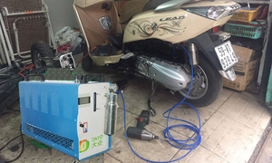 Top secret de l'entretien de la voiture Daye 600 litres <span class=keywords><strong>hho</strong></span> essence 12V/24V DC moteur carbone machine propre pour moto 500cc à 1000cc - Product Image 6