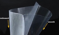 Sacs de conservation sous vide transparents gaufrés de qualité alimentaire pour aliments surgelés, durée de conservation prolongée