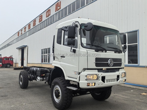 รถบรรทุกขนส่งสินค้าดองเฟิง EQ2163G ใหม่ เครื่องยนต์ดีเซล ขับเคลื่อน 4 ล้อ สำหรับงานออฟโรด พร้อมที่บรรทุกคน  มีหลังคาผ้าใบ  เบาะพับได้ - Product Image 3