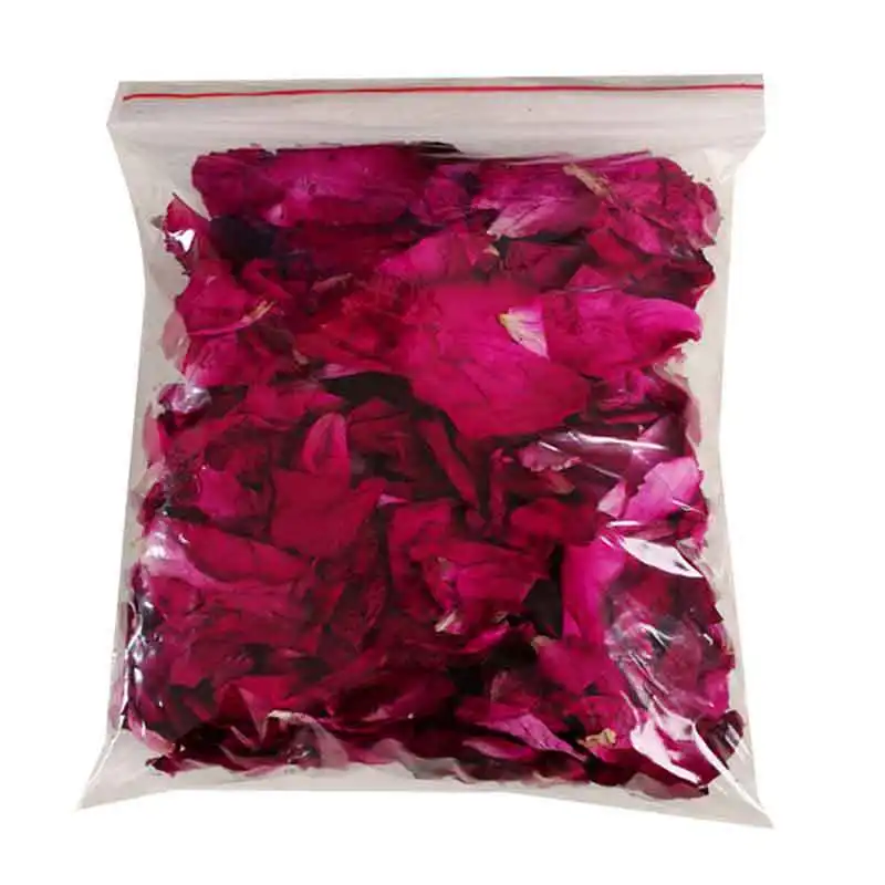 Natural dried rose petals for wedding and bath real biodegradable flower confetti organic rose petals