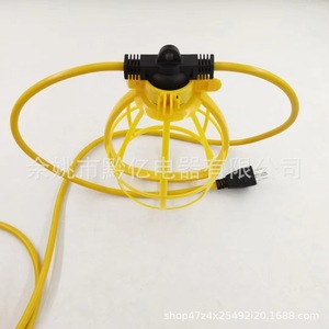 Guirnaldas de luces LED de 50 pies con 5 bombillas con carcasa, luces de exterior con enchufe E27 para decoración de fiestas en el jardín. - Product Image 3