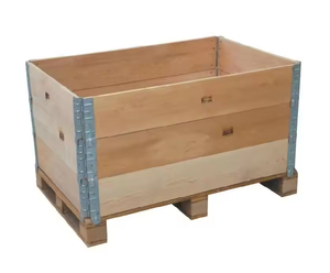 Xykj บานพับกล่องไม้โลหะ1.2มม. บานพับคอพาเลทพับได้ - Product Image 6