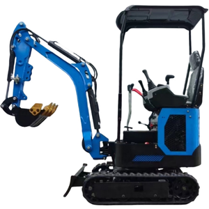 Mini Excavadora hidráulica sobre orugas EPA Euro 5 con motor diésel de 1 tonelada con componentes de núcleo de bomba incluidos, para cubo de motor de construcción - Product Image 1