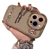 XP414 dessin animé Animal peint bouffée coque de téléphone adaptée pour iPhone 17PROMAX 16PLUS 15PRO nouveau