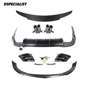 Partie de carrosserie en fibre de carbone sèche pour <span class=keywords><strong>Mercedes</strong></span> Classe S <span class=keywords><strong>W223</strong></span> S450 S500 Lèvre avant <span class=keywords><strong>W223</strong></span> Brabu Kits de carrosserie - Product Image 1