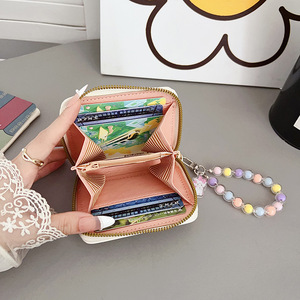 Dompet Mikko Grosir MK066, Dompet Kartun Gadis Kawaii dengan Gantungan, Dompet Kulit PU untuk Hadiah - Product Image 6